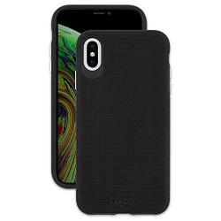 EMERGE DUOFLEX iPhone XR Enhanced Max Grip and 10 Foot Drop Protection Cell Phone Case - Black