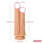 KIFDDSAZ D?`Ld.?S 10.8 in Silicone Realistic Toys Waterproof Tools for Women Female Handheld Body Massage Wand Waterproof