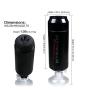Premium Silicone Male Masturbator Skin Soft Sleeve Pocket Pussy Suction Cup for Hands Free Men Masturbation Stroker Sex Toy