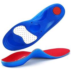 Plantar Fasciitis Gel Running Sports Shoe Insoles for Men,High Arch Support Insoles for Women,Foot Support- Orthotic Insoles Pain Relieve for Flat Feet,metatarsalgia,Pronation,Heel Spur