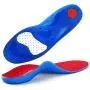 Plantar Fasciitis Gel Running Sports Shoe Insoles for Men,High Arch Support Insoles for Women,Foot Support- Orthotic Insoles Pain Relieve for Flat Feet,metatarsalgia,Pronation,Heel Spur