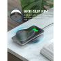 PeohZarr Wireless Charger Upgraded, Qi 7.5W Fast Wireless Charging Pad for iPhone 11/11 Pro/11 Pro Max/XS MAX/XR/XS/X/8, 10W for Galaxy S10/S10+/S10E/S9/S8/S7 Note10/9/8 (No AC Adapter)