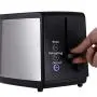 QIN.J.FANG-Kitchen stainless steel toaster 2 slice with Invisible grill,7-speed professional temperature control