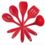 Silicone Kitchenware Set Of 5, Cooking Tools, High Temperature Silicone Cookware, Non-Stick Pan Easy To Clean Kitchen Baking Tool Set