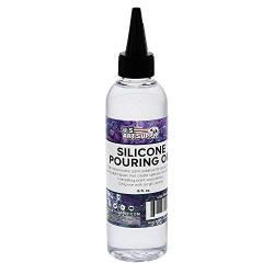 U.S. Art Supply Silicone Pouring Oil - 6-Ounce - 100% Silicone for Dramatic Cell Creation in Acrylic Paint