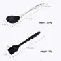 8 Sets Of Silicone Kitchenware, Stainless Steel Handle Kitchen Set, High Temperature Anti-Scalding Cooking Spoon Shovel