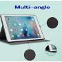 Printed iPad 2/3/4 Case 9.7"[Corner Protection] - [Multi-Angle Viewing] Folio Smart Stand Cover,Auto Sleep/Wake for Apple iPad 2,iPad 3 & iPad 4th Gen,Vector Geometric Seamless Patterns with Textured