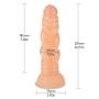8 Inches Flesh Silicone Realistic Dildo Penis Cock with Strong Suction Cup Adult Sex Toys for Women Sex Products Beginner Dildo