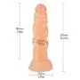8 Inches Flesh Silicone Realistic Dildo Penis Cock with Strong Suction Cup Adult Sex Toys for Women Sex Products Beginner Dildo