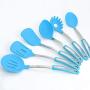 Ly-gctz Spatula Set Kitchen Silicone 7 Piece Set Kitchenware Multi-Purpose Kitchenware Set