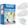 Heel Cups, Plantar Fasciitis Inserts, Unisex Heel Pads Cushion Set, Shock Absorption Gel Cushion Insert for Plantar Fasciitis and Heel Pain Relief