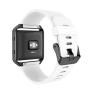 Simpeak for Fitbit Blaze Bands with Frame, Silicone Replacement Band Strap with Frame Case for Fit bit Blaze Smart Fitness Watch, Small/Large