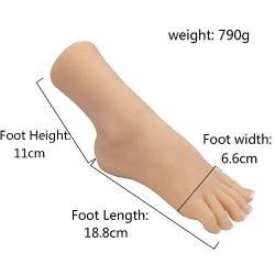 Silicone Life Size Child Mannequin Foot 1 Pair Display Jewerly Sandal Shoe Sock Display Art Sketch