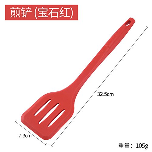 Dana Carrie shovels silicone shovel non-stick inner pot spatula home kitchen spatula kitchenware silicone spatula to stir the red bucket