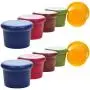 CellCase 10 Pcs Food Graded Durable Silicone Wine Beer Beverage Glass Bottle Caps Stoppers Sealer Cover