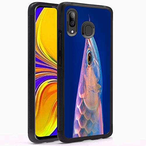 Samsung Galaxy A30 Case, Arowana Shock-Absorption TPU Rubber Bumper Samsung Galaxy A30 Case, Ultra Thin Slim Protective Cover for Samsung Galaxy A30-Black