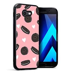 Samsung Galaxy J7 2017 Case,Flexible Soft TPU Cover Shell,Slim Silicone Black Rubber Non-Slip Durable Design Protective Phone Case for Samsung Galaxy J7 2017 -Biscuits