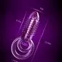 Silicone Cockring Vibrator Clit Stimulator Pleasure Enhancing Sex Toy Vibrating Cock Ring Penis Ring Male Sex Toys