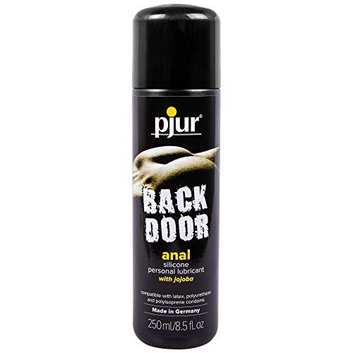 Pjur BACKDOOR Silicone Anal Lubricant -  Jojoba Silicone Lubricant For Maximum Comfort (8.5 Fluid Ounce /  250 Milliliter)