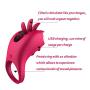 Kidavll Male Longer Lasting Shake Rooster Ring with Contented Brush Silicone Happy Toys Mens Rings Shock