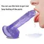 Suction Cup Portable Silicone 10.62 inch Realistic Massager Toys Lifelike Silic?ne-D?ld? with Suction Cup for Women