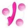 KUKALE Viberation 9 Speed Silicone Sǔcking Clítórǐs G Spotter Dido Messag-er Rechargeable Six Tóys for W?mén