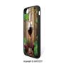 SCOCICI Non-Slip Drop Protection Smart Cell Phone Case Wine Glass Grapes Rustic Wood Kitchenware Home and Cafe Interior Art Design Decorative Compatible with iPhone 8