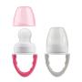 Dr. Browns Fresh First Silicone Feeder, Pink & Grey, 2 Count