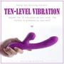 10 Silent Vib Patterns G Spotter Rabbit Vibrartorfor Women Stimulation Waterproof Silicone Dido Vibrantor Six Toys for Women and Couples