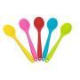 DishyKooker 27 6 cm Silicone Food Grade Silicone Kitchenware Spoon Silicone One More Dense Silicone Spoon Multi