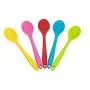 DishyKooker 27 6 cm Silicone Food Grade Silicone Kitchenware Spoon Silicone One More Dense Silicone Spoon Multi