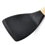 Hjyi Silicone Kitchen wooden Handle Silicone Kitchenware 7 pieces set high temperature resistant cooking shovel spoon non stick pot spatula kitchen tool Set