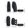 Daylove Finger Sleeve, Silicone Finger Vibrant Toy for Couple