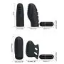 Daylove Finger Sleeve, Silicone Finger Vibrant Toy for Couple