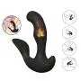 Personal Cordless Wand Massager Prostate Massager Anal Plug Butt Plug Anal Vibrator Sex Toy 10 Powerful Speed Vibration Heating Rechargeable Waterproof
