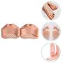 EXCEART 1 Pair Silicone Forefoot Pad Anti Wear Slip High Heeled Shoes Metatarsal Pad Forefoot Callus Blisters Pain Relief Cushion for Women Ladies