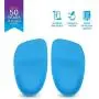 Heel That Pain Plantar Fasciitis Insoles | Heel Seats Foot Orthotic Inserts, Heel Cups for Heel Pain and Heel Spurs | Patented, Clinically Proven, 100% Guaranteed | Blue, Medium (W 6.5-10, M 5-8)
