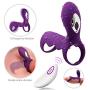 Worth Having/Male Vibrating Wand Massager Rechargeable Wireless Remote Control Back Neck Shoulder Relaxation Massaging with Multiple Men Vibrator Medical Grade Silicone Vibration Toys