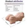 Re?l??tic Girls Torso Deluxe ?dult Toy Double Channel Structure for Men Memorable Night