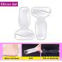 Heel Grips, FOCONEE High Heel Cushion Silicone Shoe Pads for Too Big Shoes Anti-Slip Heel Grips Inserts Liners Foot Insoles for Women, Back of Heel Protector - 3 Pairs
