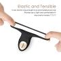 Male Vibrating Wand Massager Rechargeable Remote Control Back Neck Shoulder Relaxation Massaging with Multiple Men Vibrator Medical Grade Silicone Vibration Toy