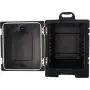 Carlisle PC300N03 Cateraide End-Loading Insulated Food Pan Carrier, 5 Pan Capacity, Black