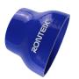 Ronteix Universal ID 2.5 to 2 Silicone Reducer Coupler Radiator Hose (63MM to 51MM, BLUE)