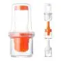 Angmile Food Grade Silicone Oil Basting Brushes BBQ Brush Squeeze/Dip ModeTemperature Resistance Kitchen Gadget Tools Accessories