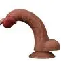 Soft Silicone 8.27 inch Dual Density Massage for Personal Relax Massage Toy