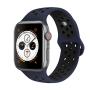 AdMaster Bands Compatible with Apple Watch 38mm 40mm 42mm 44mm,Soft Silicone Replacement Wristband Compatible with iWatch Series 1/2/3/4