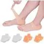 4 Pairs Heel Protectors for Women & Men，Heel Cups for Heel Pain,Plantar Fasciitis Inserts,Gel Heel Cushion,Heel Cushion Pads Good for Cracked Heel, Achilles Tendinitis & Heel Sore