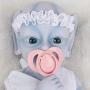 Vollence 18 Inch Elf Full Silicone Reborn Baby Doll That Look Real Angel Realistic Baby Doll,Lifelike Newborn Baby Dol,Cute Toys Gift for Children