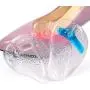 3 Pairs Gel Thong Sandals Forefoot Pad Toe Protectors Anti Slip Shoes Grip Pads Sandals Flip-Flop Inserts Forefoot Cushions Pad Massage Insoles Ball of Foot Grip Pads (Color Random)