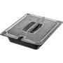 Carlisle 10220B03 StorPlus Half Size Food Pan, Polycarbonate, 2.5" Deep, Black
